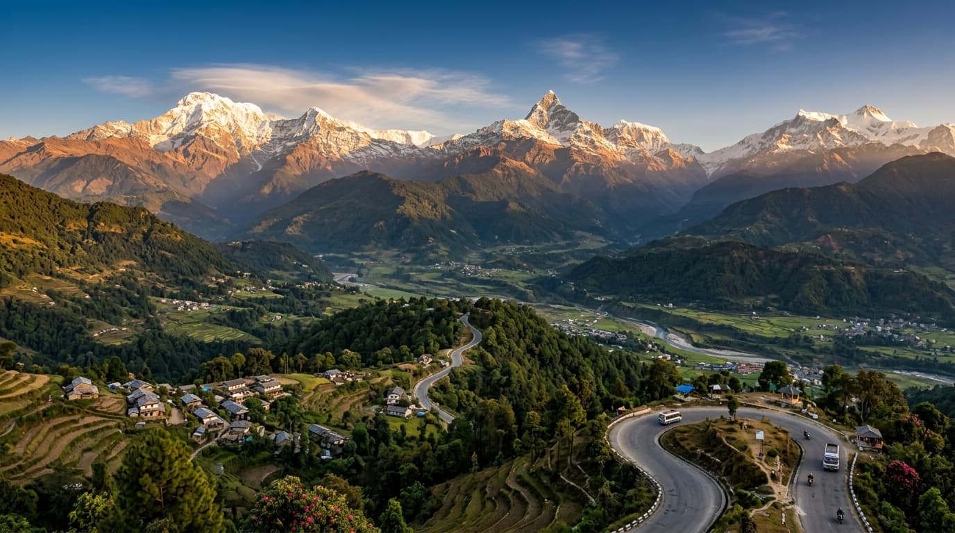 Pokhara to Kathmandu Night Tourist Bus